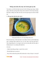 cach chua tieu chay cho be don gian tai nha