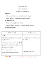 giao an tieng viet 4 tuan 11 bai luyen tu va cau luyen tap ve dong tu