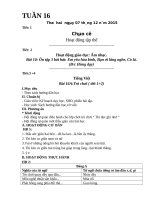 Giáo án lớp 4 VNEN tuần 16 a 