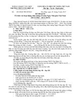 Ke hoach to chuc Ngay Nha giao Viet Nam 2011198220112015