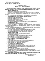 NỘI QUY CHUNG ĐỐI VỚI HỌC SINH SINH VIÊN