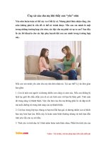 ung xu cua cha me khi thay con yeu som