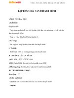 giao an ngu van 10 lap dan y bai van thuyet minh