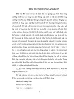 ung dung kieu xau de giai cac bai toan so