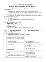 giao an an toan giao thong lop 5 bai 1