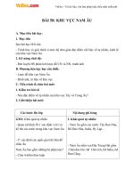 giao an dia ly 7 bai 58 khu vuc nam au