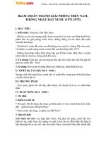 giao an lich su 9 bai hoan thanh giai phong mien nam thong nhat dat nuoc 1973 1975