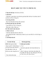 giao an dia ly 7 bai 57 khu vuc tay va trung au