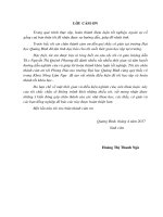 Đánh giá hiệu quả công tác giao rừng cộng đồng trên địa bàn xã thượng trạch, huyện bố trạch, tỉnh quảng bình 