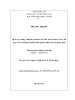 luận văn quản lý hoạt động đánh giá trẻ mẫu giáo 5 6 tuổi tại các trường mầm non quận hoàng mai, hà nội 