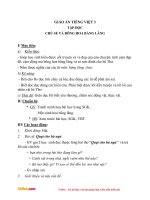 giao an tieng viet 3 tuan 3 bai tap doc chu se va bong bang lang