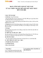 giao an lich su 9 bai tong ket lich su viet nam tu sau chien tranh the gioi thu nhat den nam 2000