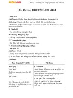 giao an sinh hoc 10 bai 29