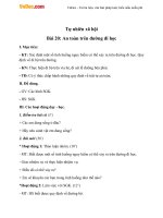 tu nhien xa hoi 1 an toan giao thong