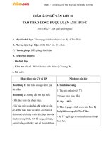 giao an bai tao thao uong ruou luan anh hung