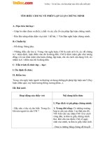 Giao an bai tim hieu chung ve phep lap luan chung minh