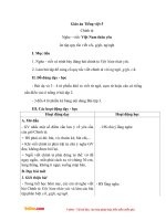 giao an tieng viet 5 chinh ta viet nam than yeu