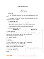 giao an tieng viet 5 tuan 3 tap lam van luyen tap ta canh tiep theo