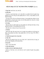 giao an dia ly 10 bai 32 dia li cac nganh cong nghiep tiep