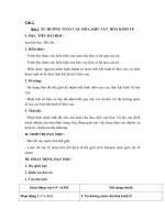 giao an mon dia ly lop 11 bai 2