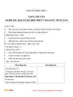 giao an tieng viet 3 tuan 4 bai tap lam van nghe ke dai gi ma doi