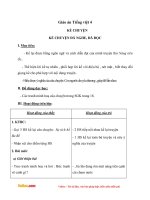 giao an ke chuyen lop 4 ke chuyen da nghe da doc