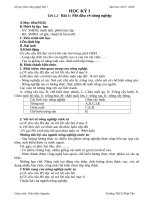 giáo án công nghệ lớp 7 theo vnen