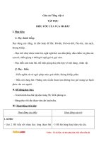 giao an tieng viet 4 tuan 9 bai tap doc dieu uoc cua vua mi dat