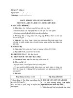 giao an bai bao ve von gen cua loai