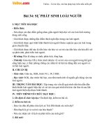 giao an sinh hoc 12 bai 34