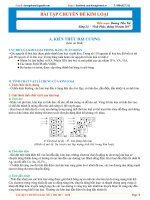 CHUYÊN đề KIM LOẠI 2017 2018 ôn thi thpt quốc gia môn hóa học