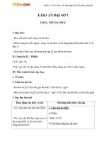 giao an dai so 7 chuong 4 bai 6