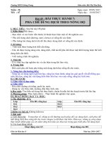 giao an hoa 8 bai 45