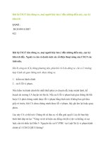 những điểm cần lưu ý và cần biết khi gặp cảnh sát giao thông