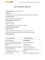 giao an dia ly 7 bai 55 kinh te chau au