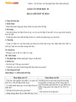 giao an sinh hoc 10 bai 16