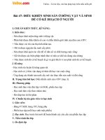 giao an sinh hoc 11 bai 47