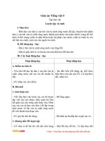 Giao an tieng viet 5 tuan 7 bai tap lam van luyen tap ta canh