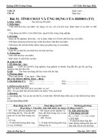 giao an hoa 8 bai 31 tiet 2