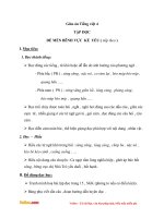 giao an tap doc lop 4 de men benh vuc ke yeu