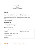 giao an tieng viet 4 tuan 2 bai tap doc truyen co nuoc minh