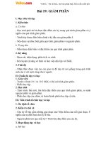 giao an sinh hoc 10 bai 19