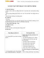 giao an bai luyen tap viet doan van chung minh