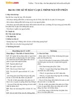 giao an sinh hoc 10 bai 18