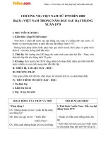 giao an lich su 9 bai viet nam trong nam dau sau dai thang xuan 1975
