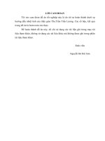 Nghiên cứu cấu tạo động cơ diesel hãng Yanmar. Nguyên lý làm việc, thuật toán điều khiển và giảm sát của động cơ diesel