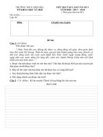 bài viết số 1  van 6