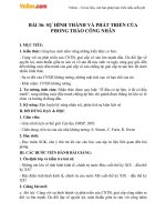 giao an lich su 10 bai 36 su hinh thanh va phat trien cua phong trao cong nhan