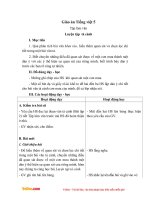 giao an tieng viet 5 tuan 3 tap lam van luyen tap ta canh