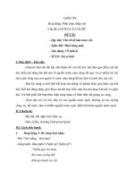 giao an lop la cho toi di lam mua voi